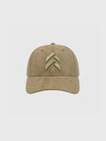 BARRY'S TAUPE SUEDE CHEVRON BASEBALL HAT