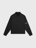 LULULEMON STRIPE BLACK SATIN COACHES JACKET