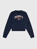 BARRY'S NAVY CROPPED CREW