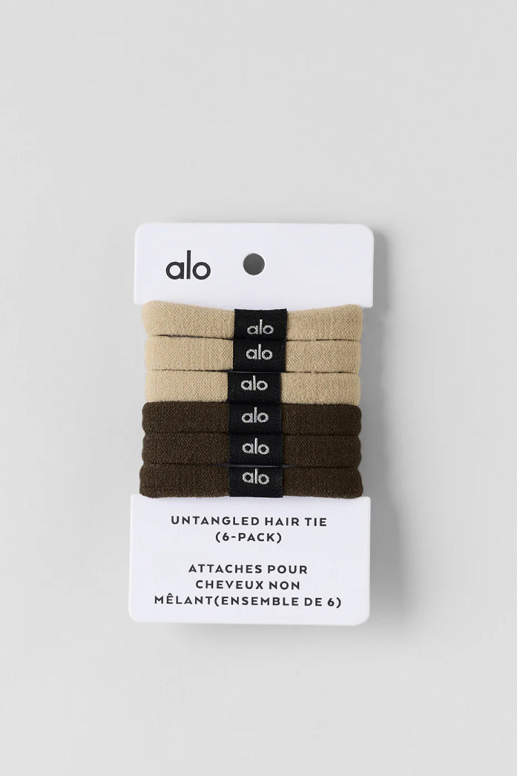 UNTANGLED HAIR TIE (6-PACK)