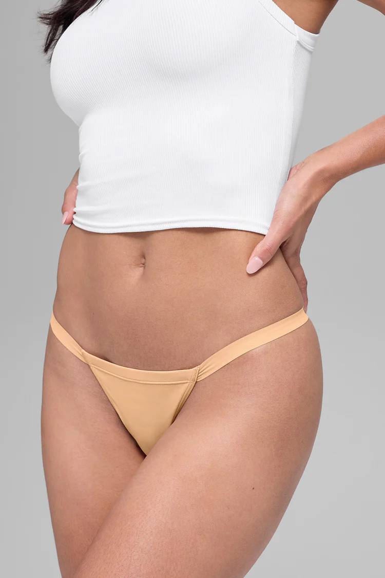 AIRBRUSH INVISIBLE STRING THONG
