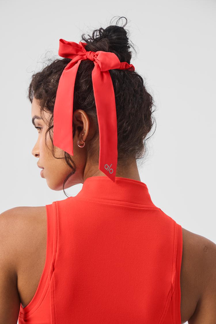 LOVE KNOTS TIE SCRUNCHIE