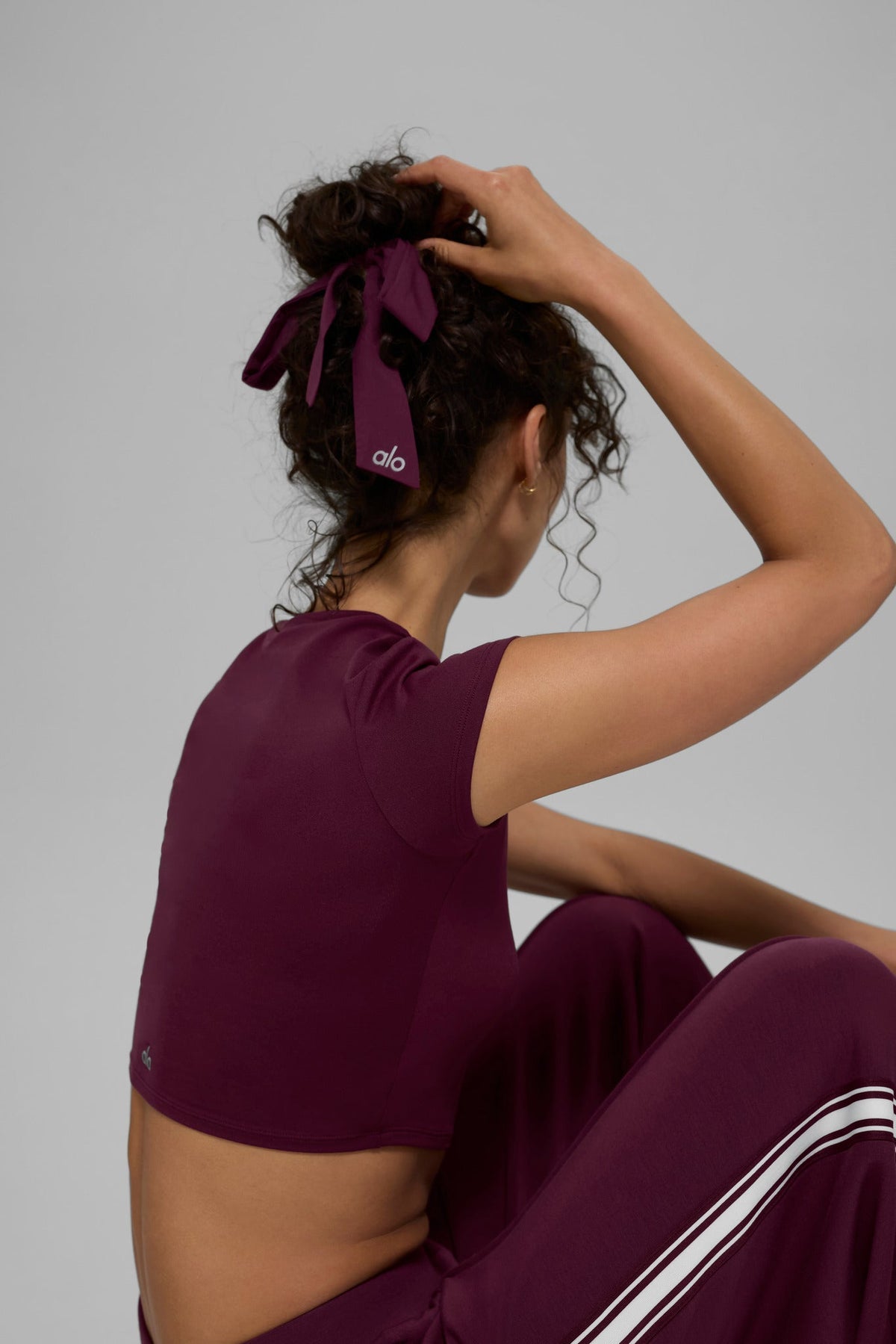 LOVE KNOTS TIE SCRUNCHIE