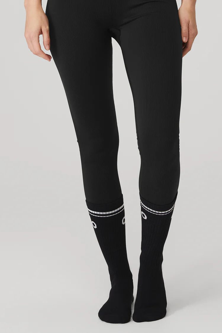 WOMEN'S THROWBACK BARRE SOCK