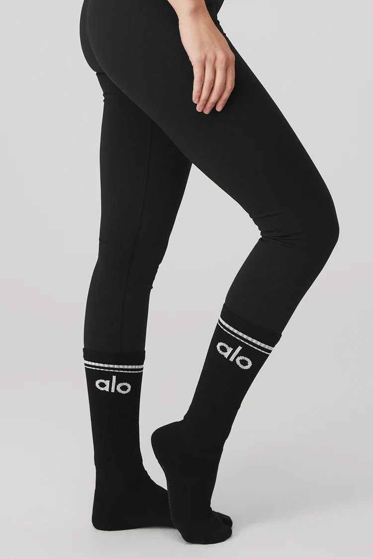 WOMEN'S THROWBACK BARRE SOCK