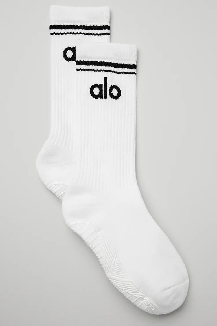 WOMEN'S THROWBACK BARRE SOCK