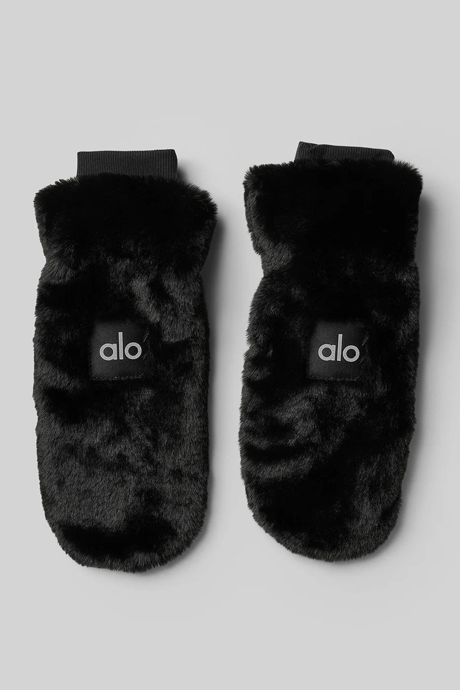 FAUX FUR WARMING MITTENS