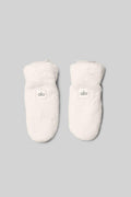 FAUX FUR WARMING MITTENS