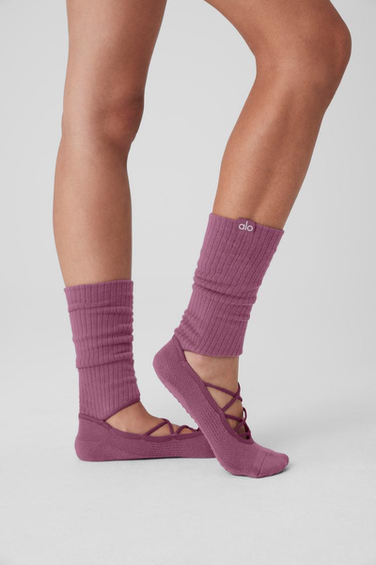 WOMEN'S STRAPPY SIREN GRIP SOCK