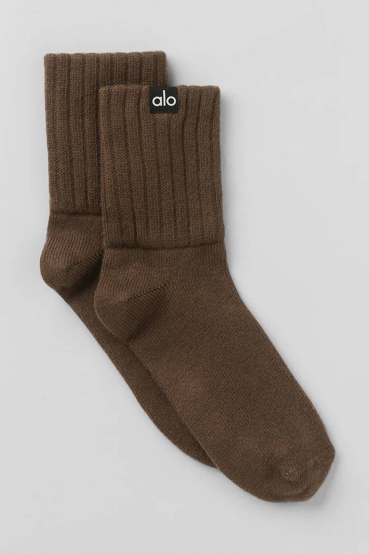 UNISEX HALF-CREW SCRUNCH SOCK