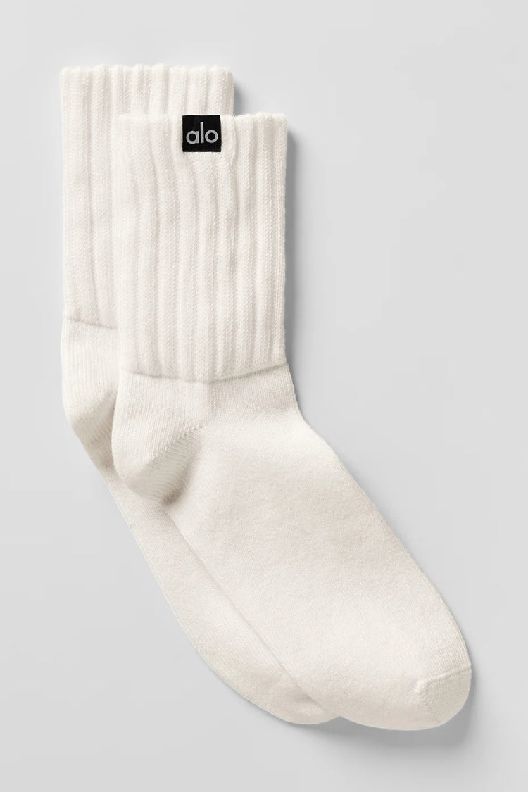 UNISEX HALF-CREW SCRUNCH SOCK