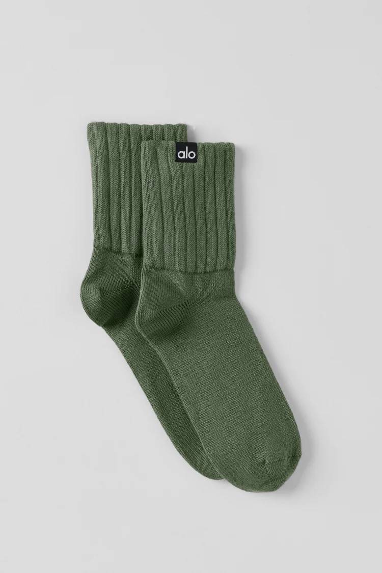 UNISEX HALF-CREW SCRUNCH SOCK