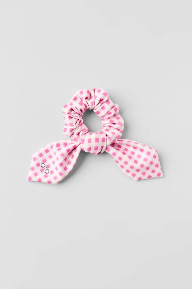 AIRLIFT GINGHAM RHYTHM SCRUNCHIE