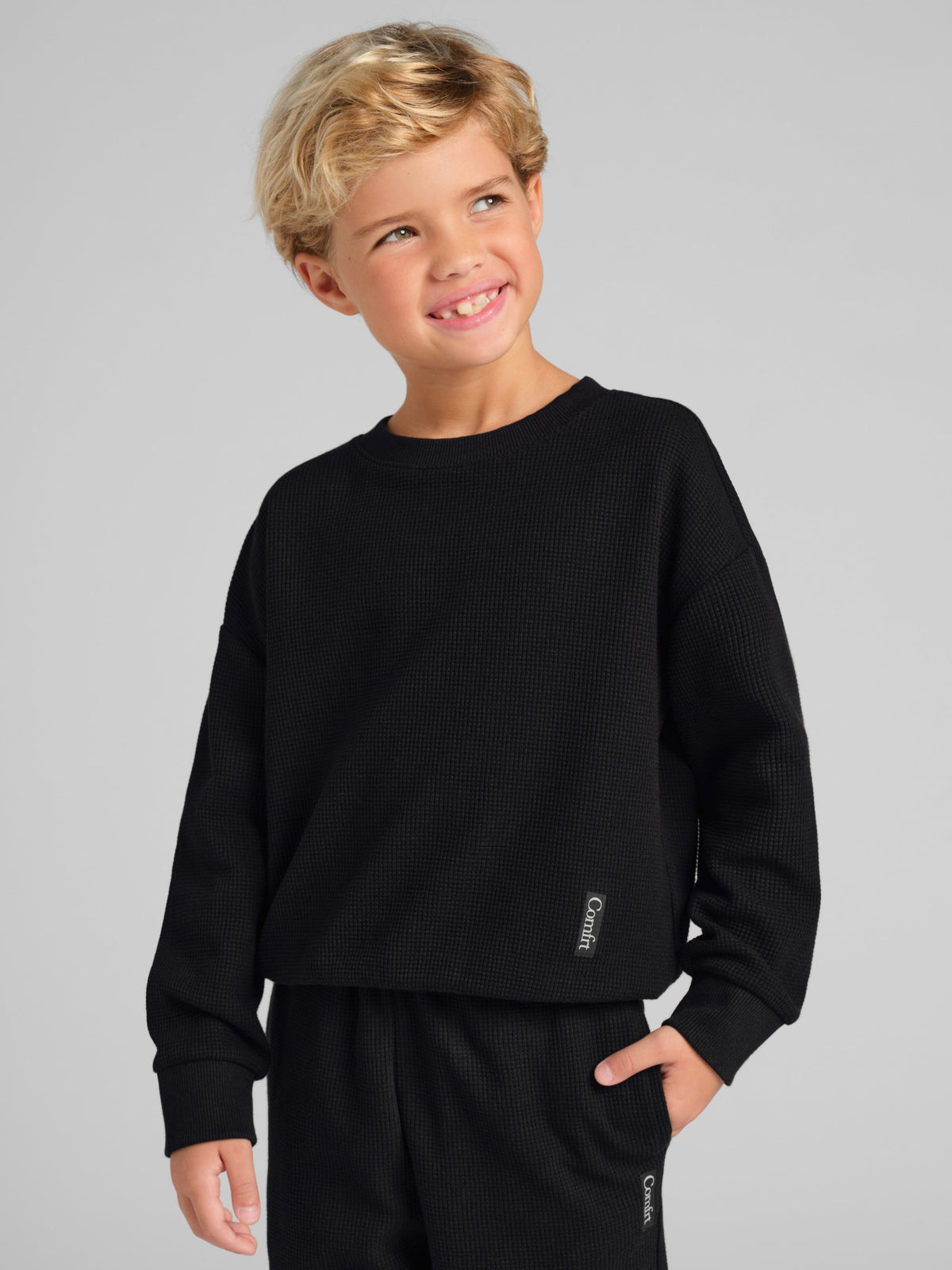 Waffle Kids Lounge Long Sleeve