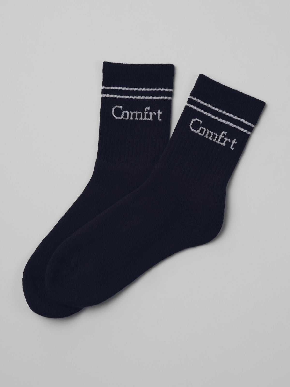 Stripe Trim Ankle Socks