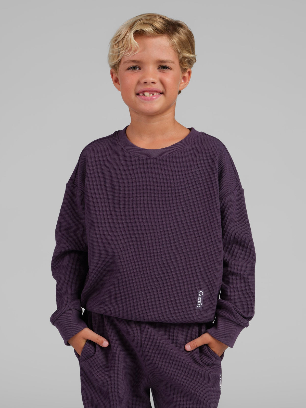 Waffle Kids Lounge Long Sleeve