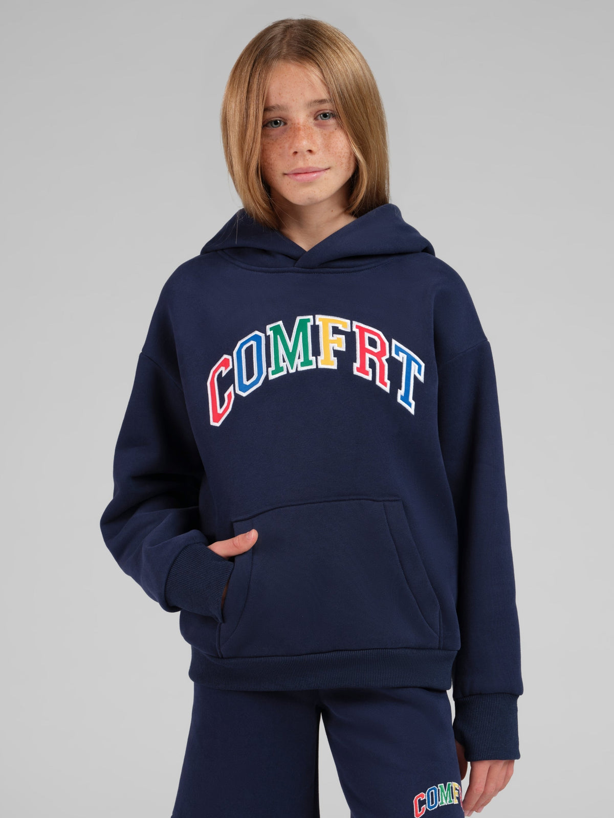 Varsity Kids Applique Hoodie