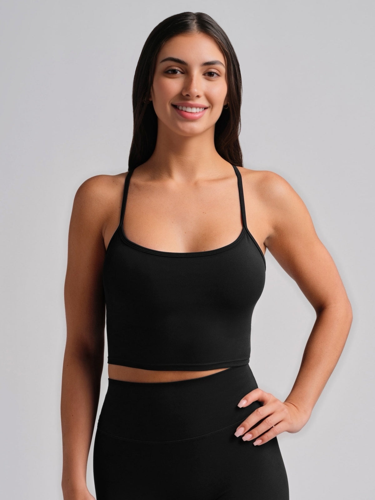 ComfrtCore™ Strappy Crop Tank