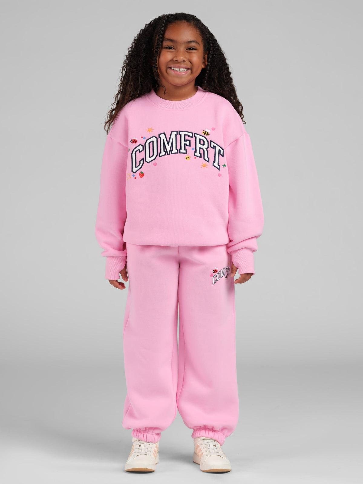 Varsity Kids Applique Crew