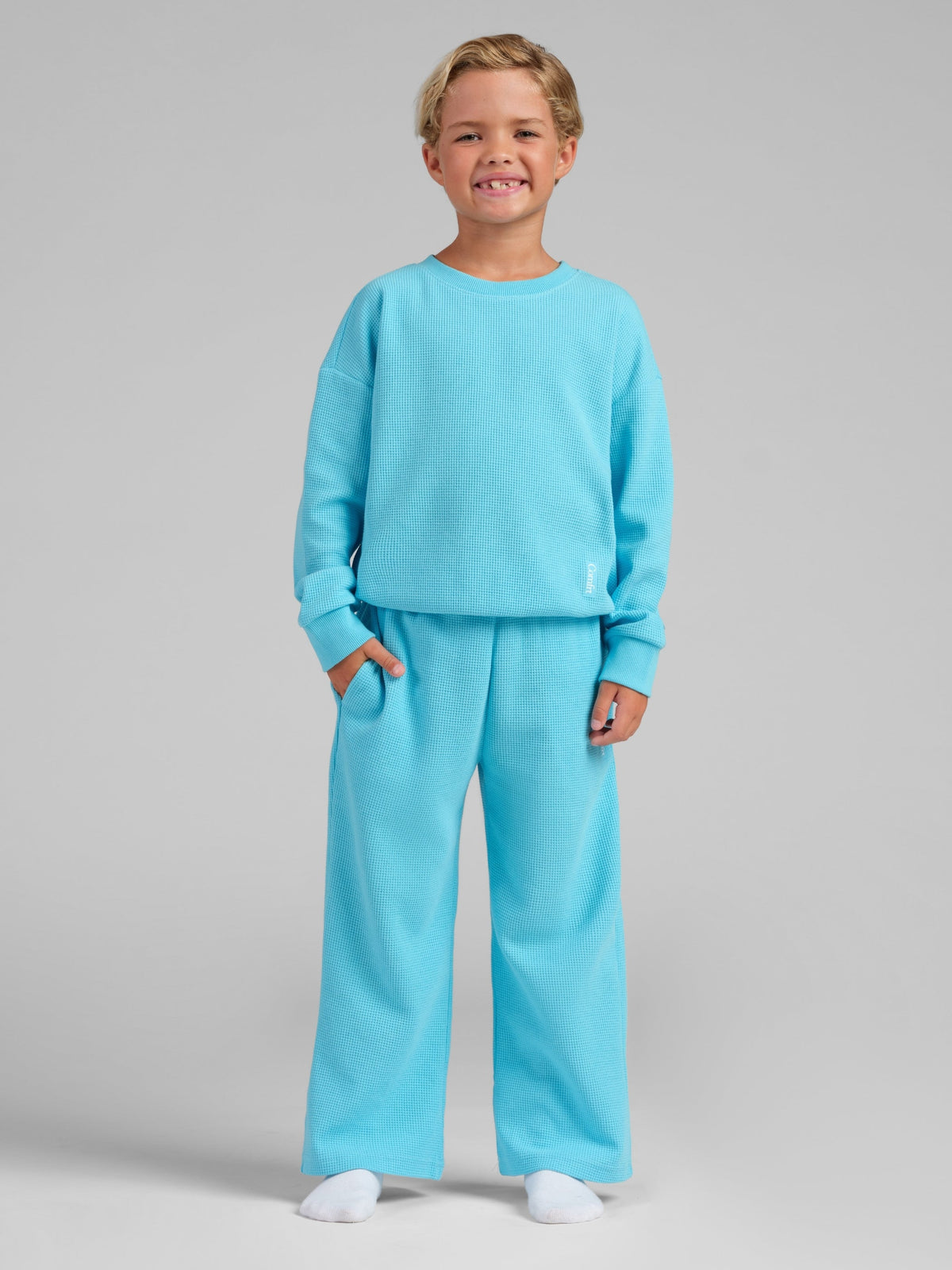 Waffle Kids Lounge Long Sleeve
