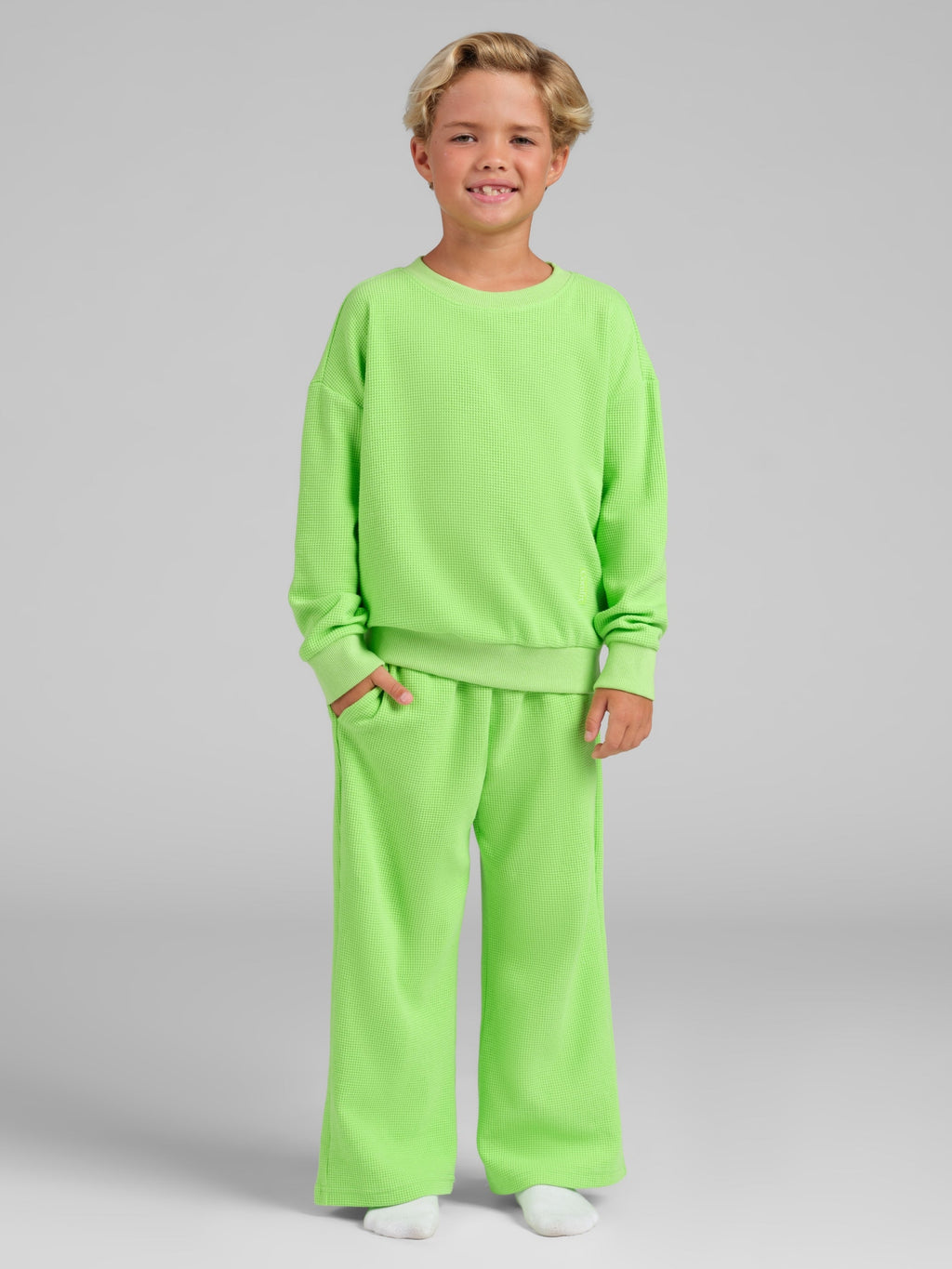 Waffle Kids Lounge Long Sleeve