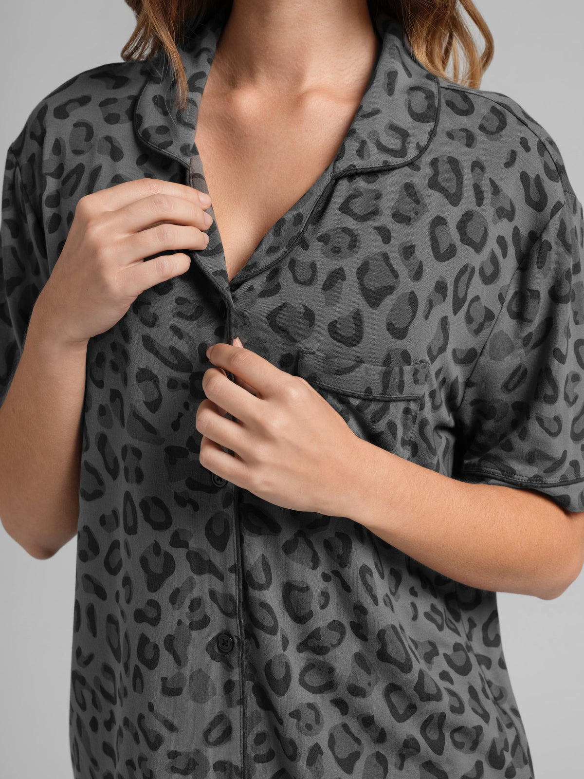 Luna Lounge Short Sleeve Short PJ Set - Pre Order