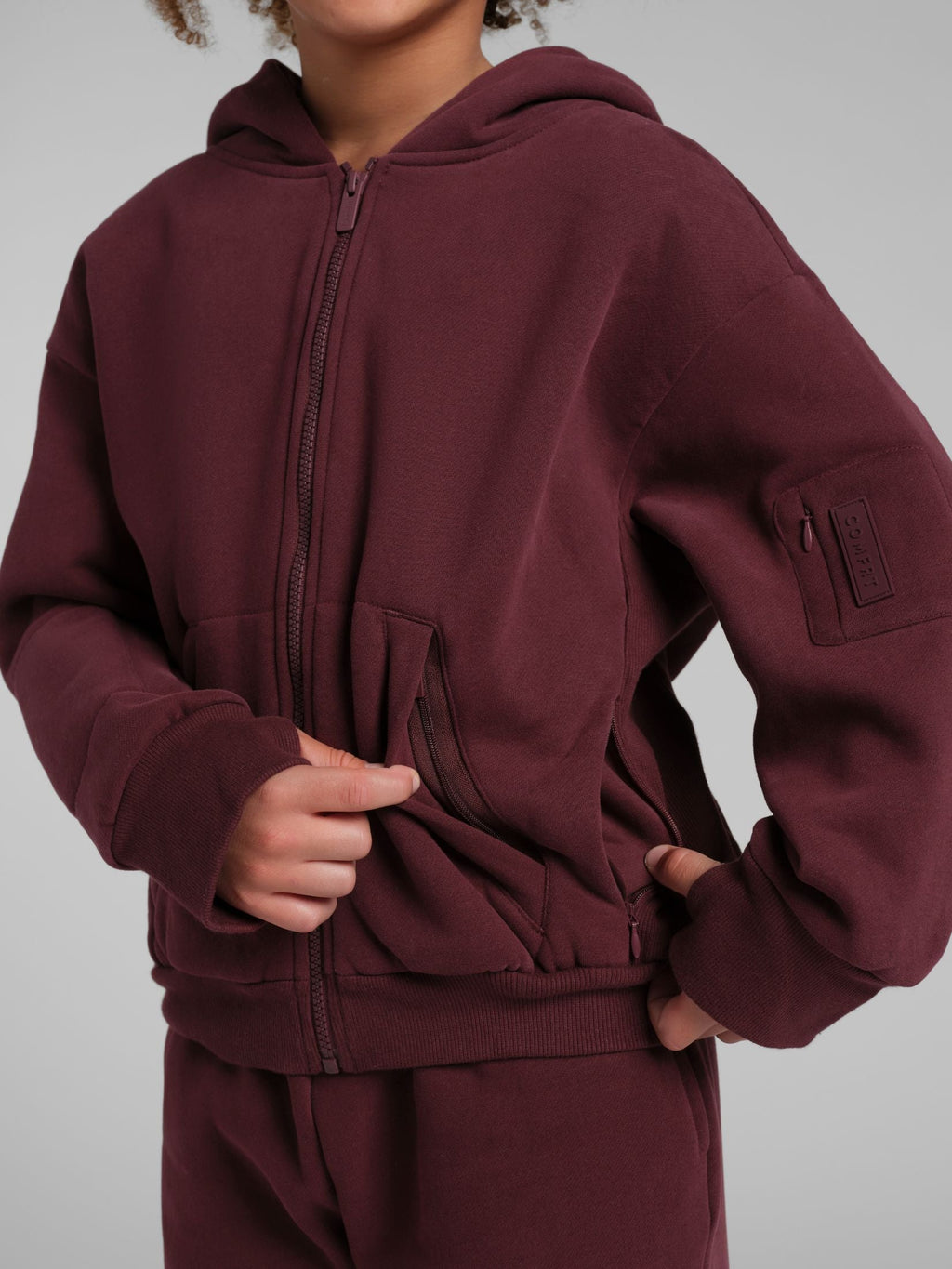 Explorer Kids Travel Zip Hoodie