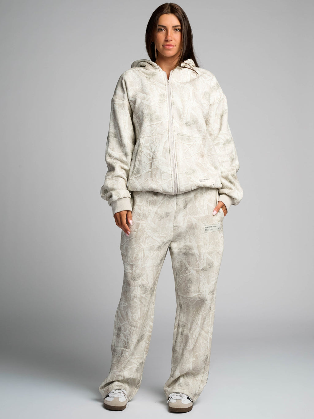 Camo Straight Leg Sweatpants - Pre Order