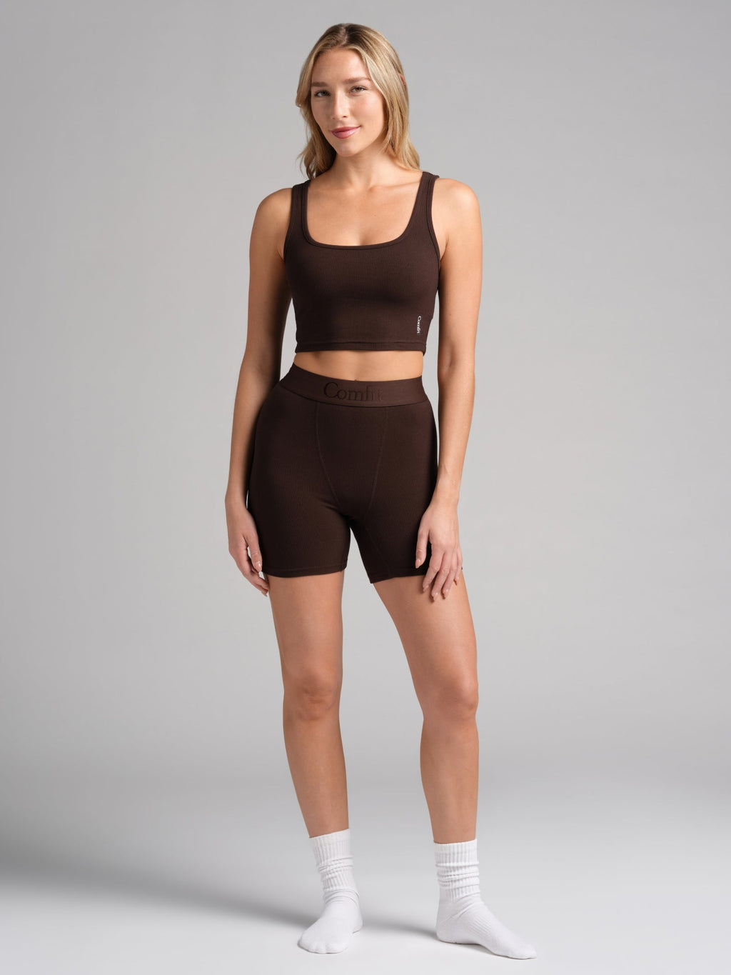 Rib Contour Crop Tank - Pre Order