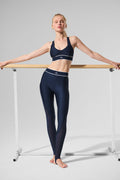 Mallas Airlift de cintura alta con estribos Darling - Azul marino