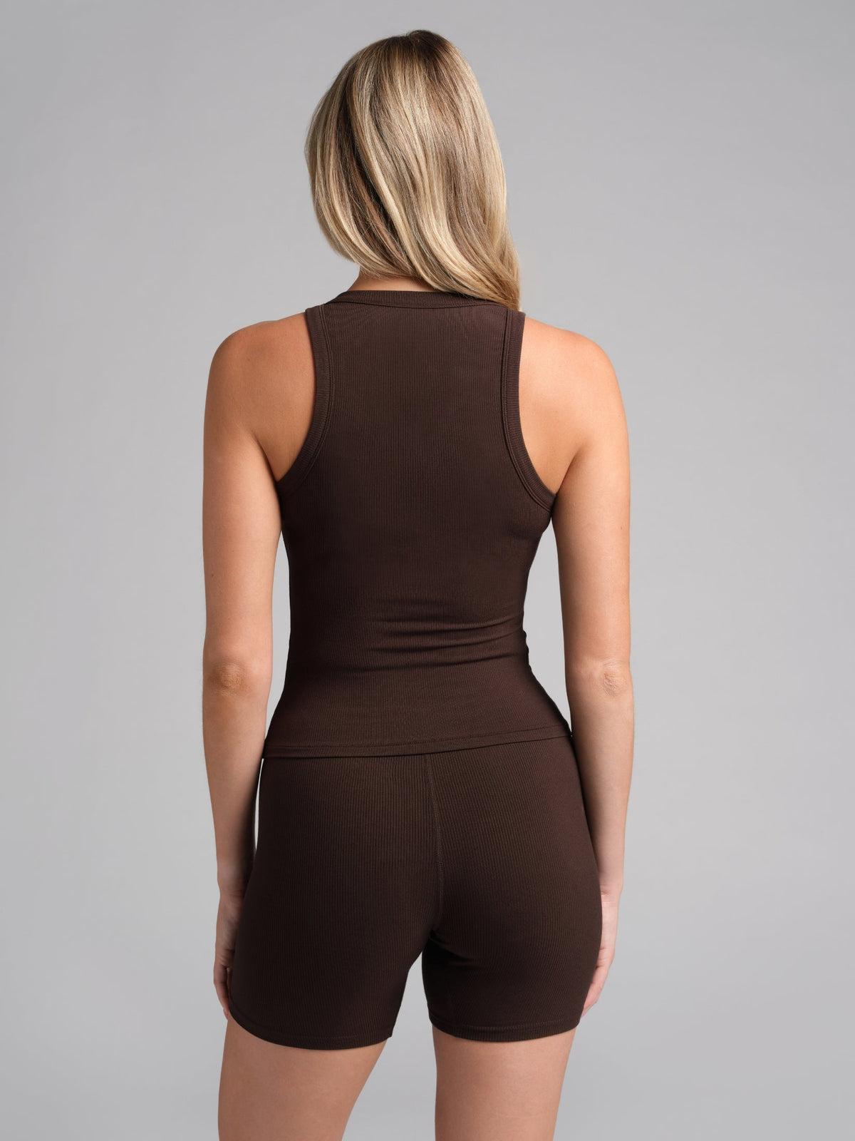Rib Contour High Neck Tank - Pre Order