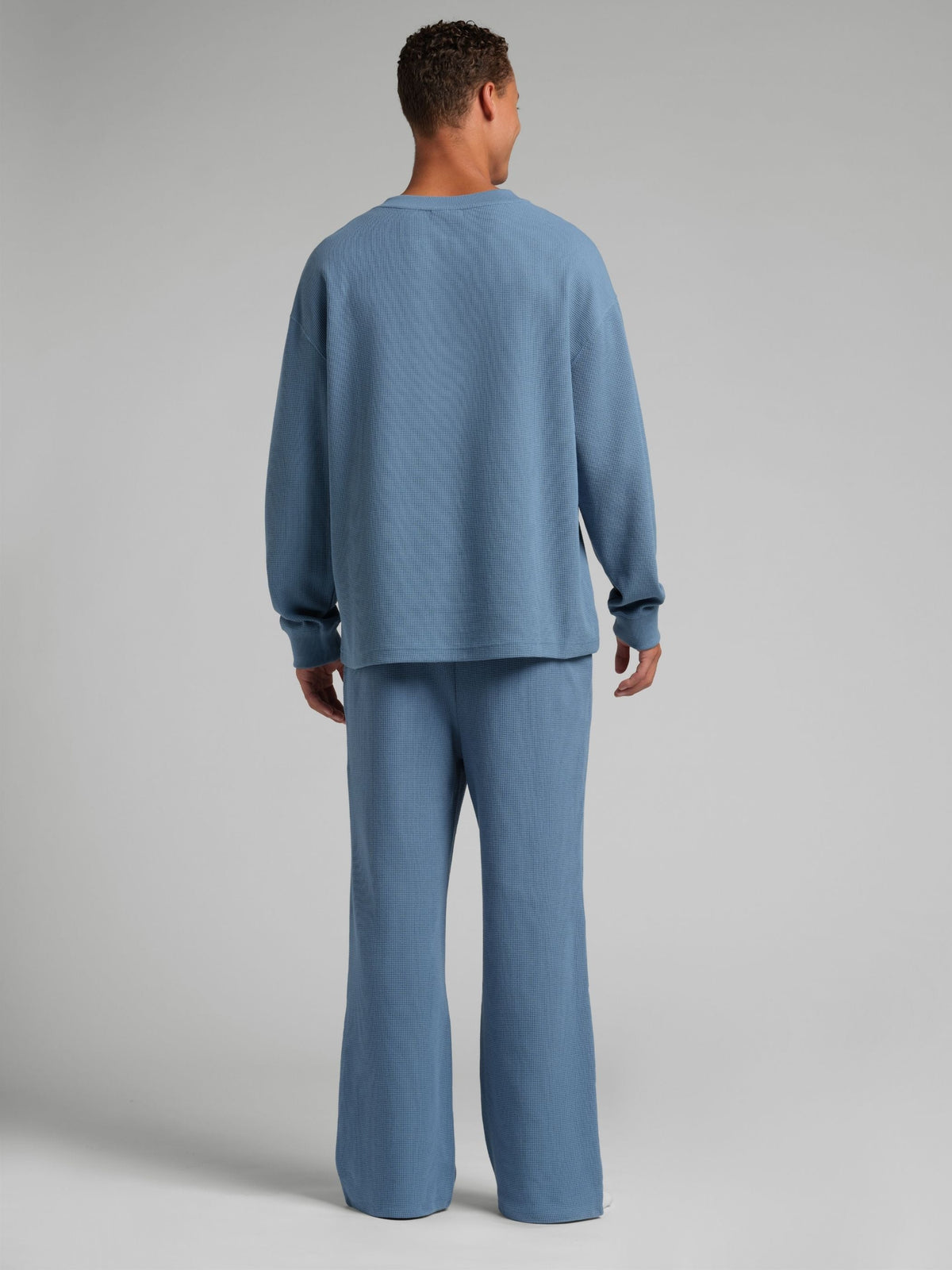Waffle Lounge Henley Long Sleeve