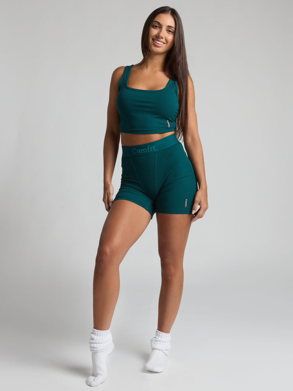 Rib Contour Crop Tank - Pre Order