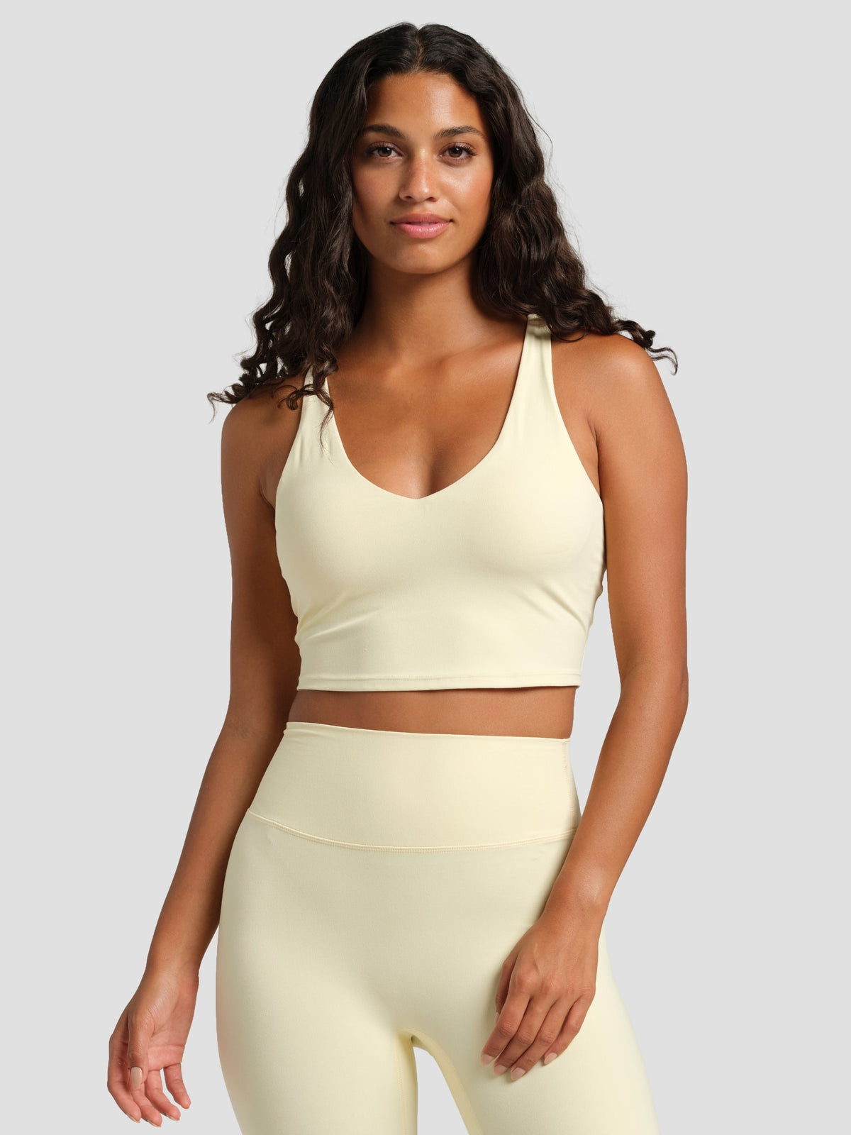 ComfrtCore™ V-Neck Crop Tank