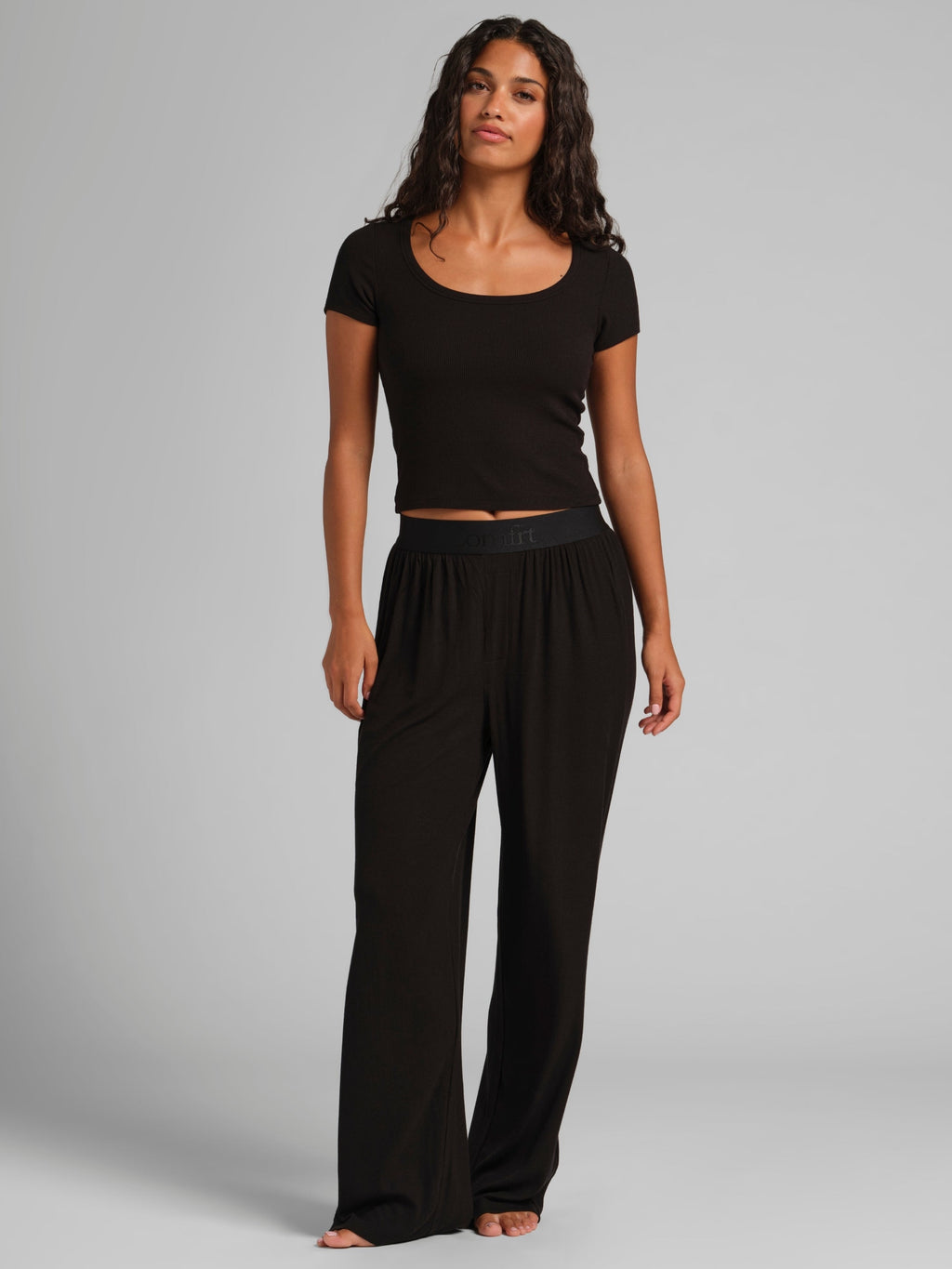 Slinky Rib Baby Tee