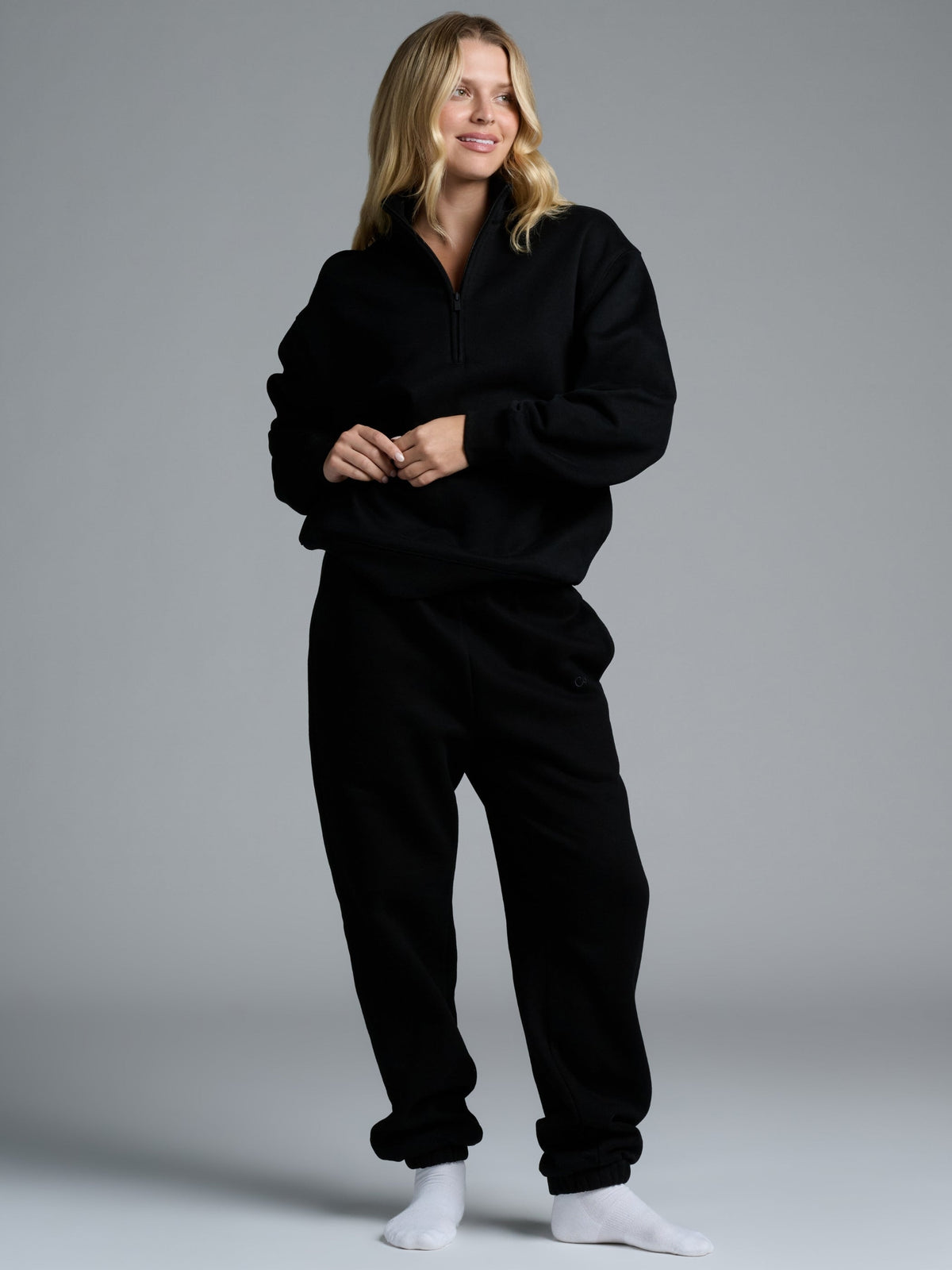 Basic Quarter Zip Mock Neck - Pre Order