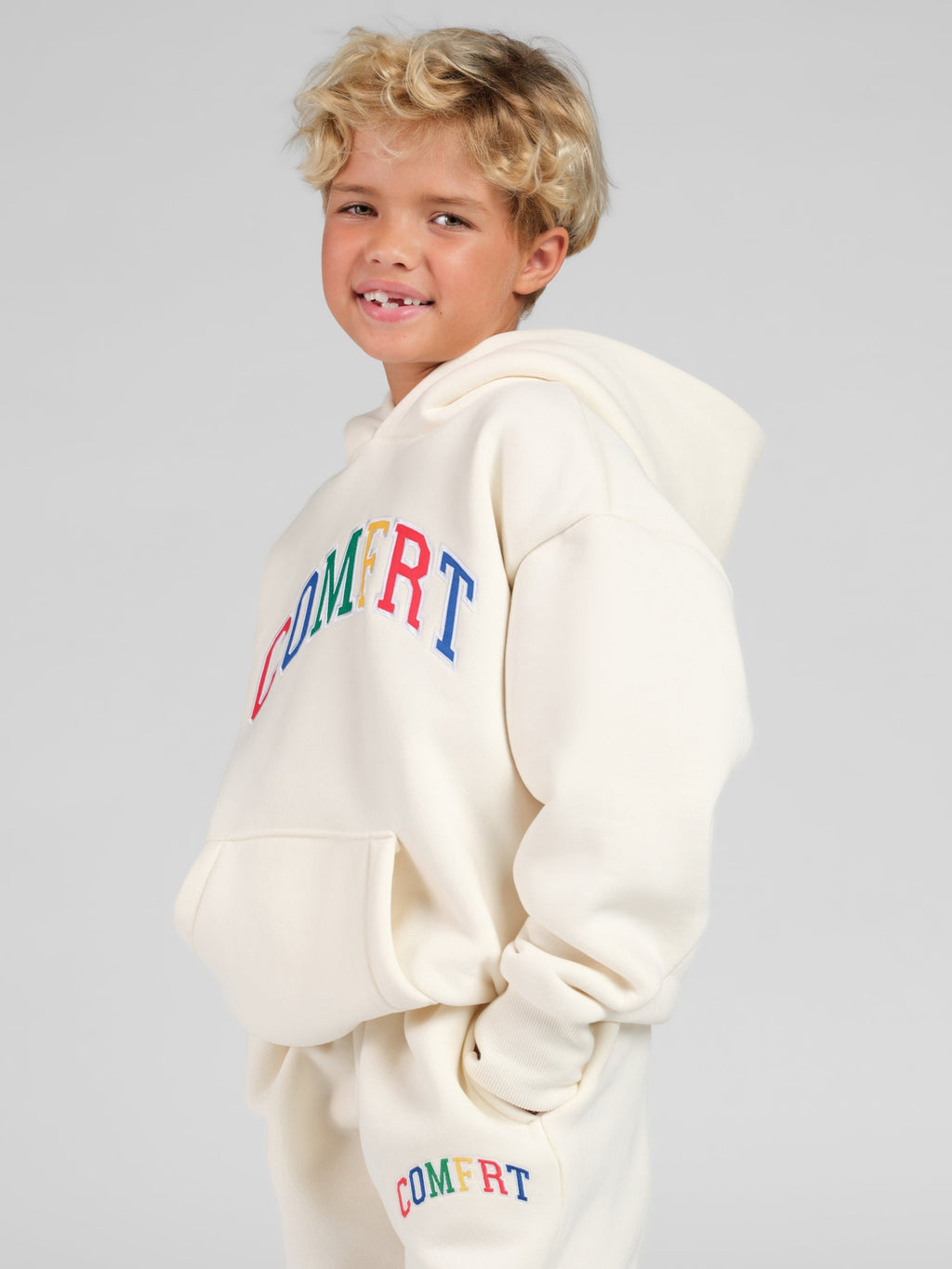 Varsity Kids Applique Hoodie
