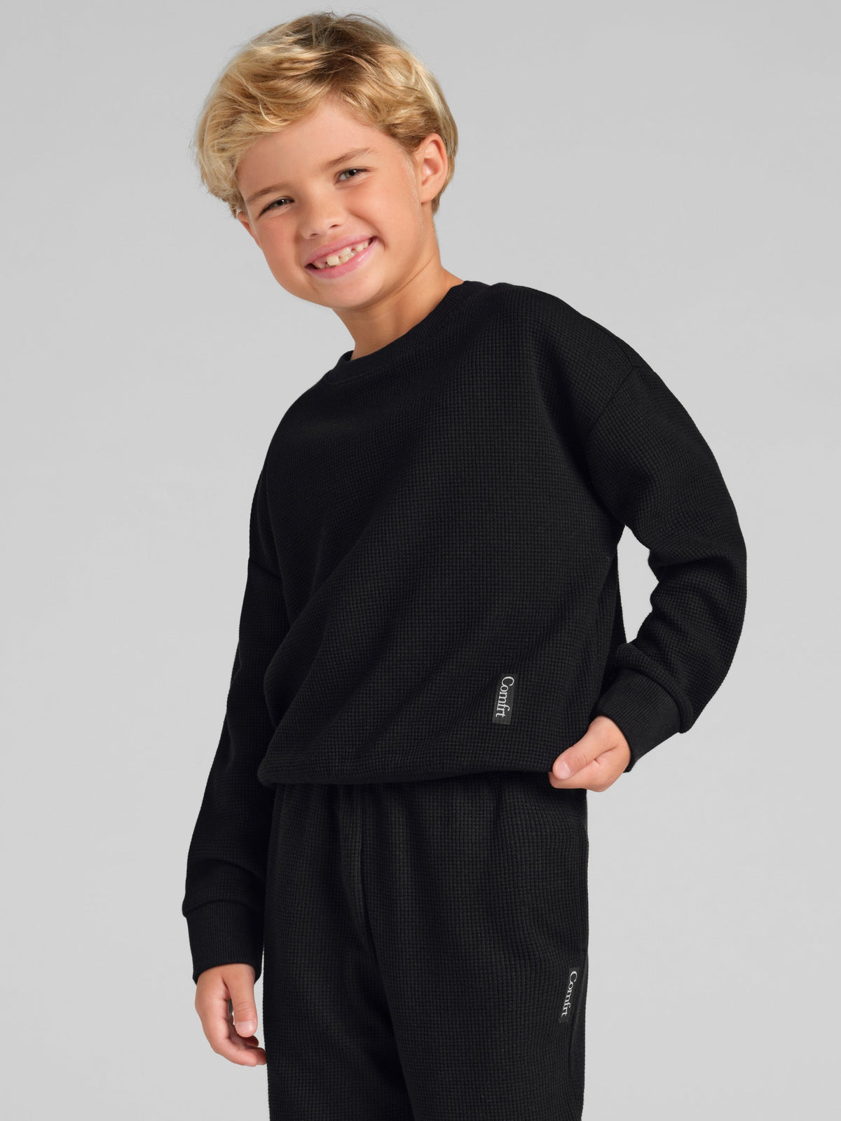 Waffle Kids Lounge Long Sleeve