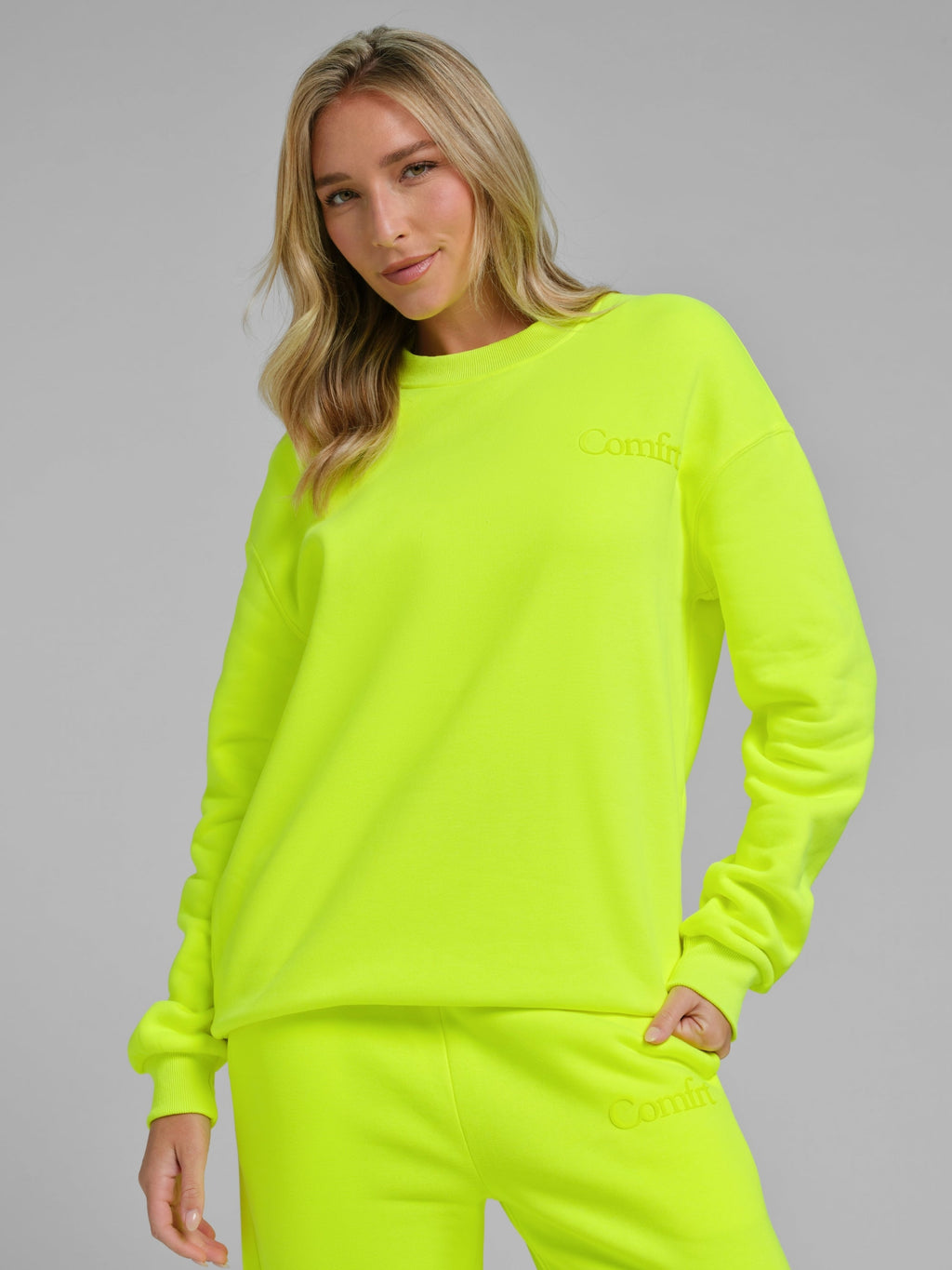 Neon Minimalist Crew