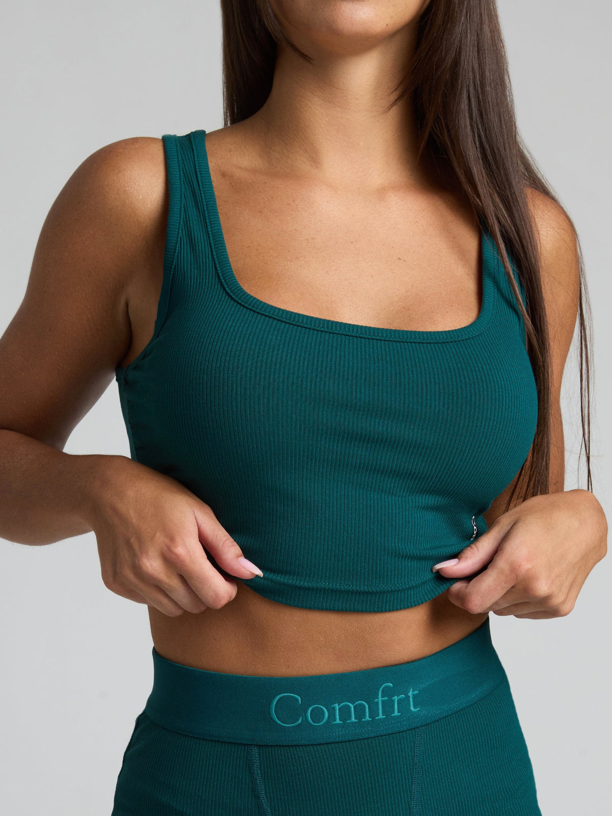 Rib Contour Crop Tank - Pre Order