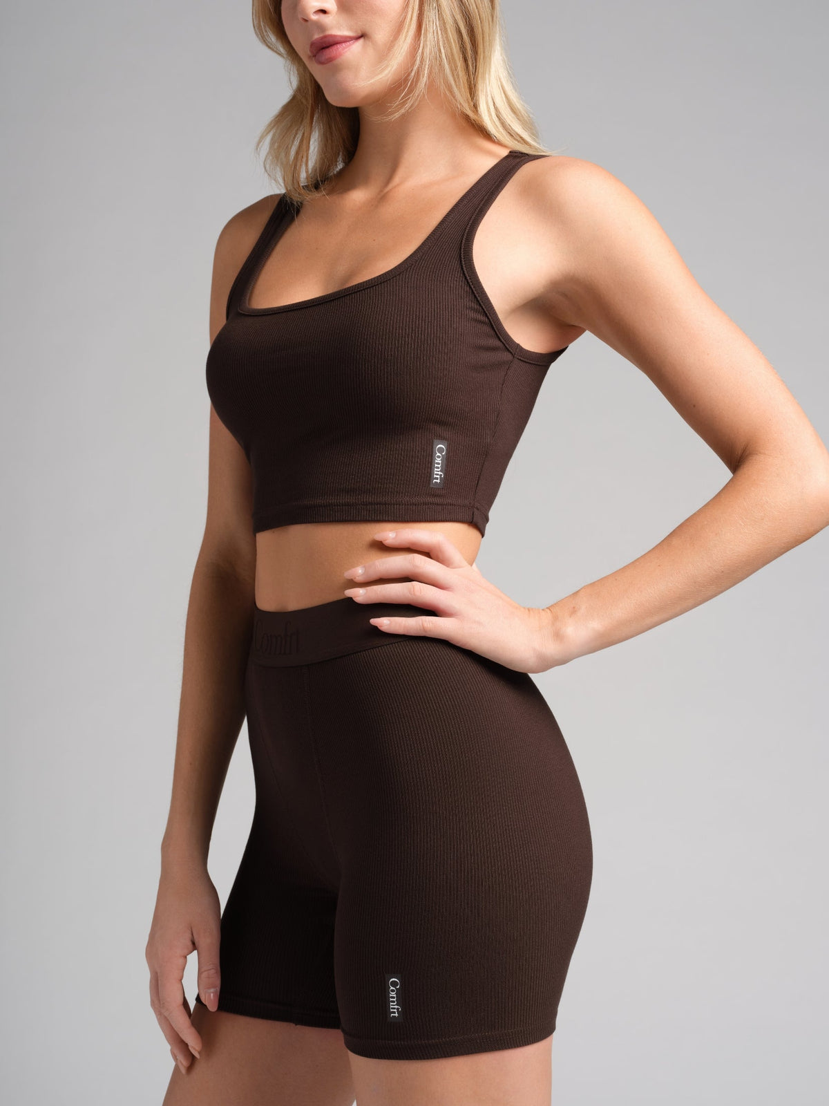 Rib Contour Crop Tank - Pre Order