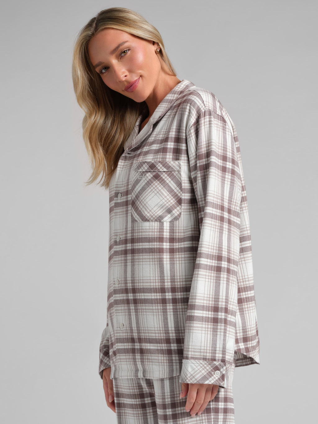 Flannel Pajama Shirt