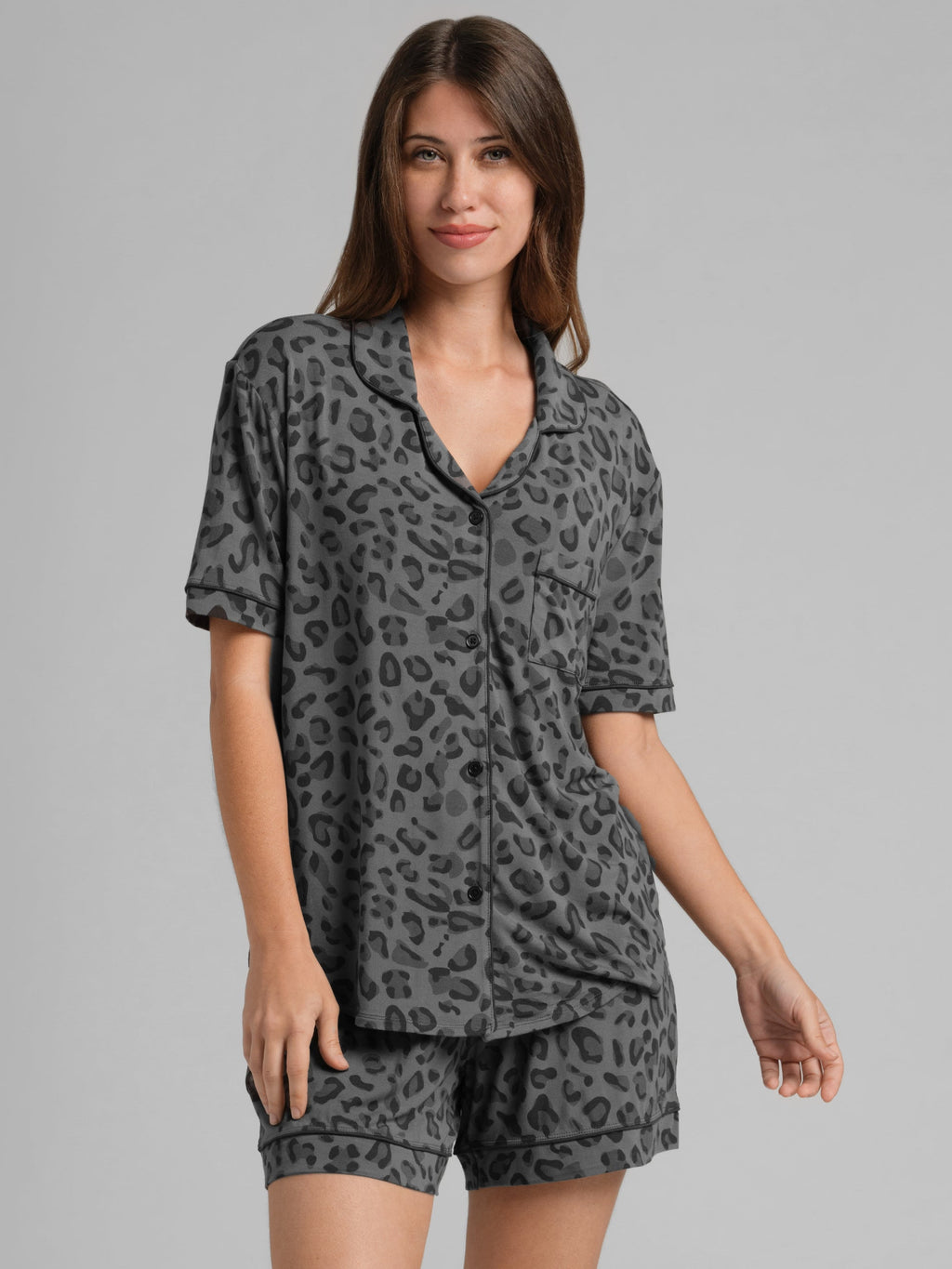 Luna Lounge Short Sleeve Short PJ Set - Pre Order