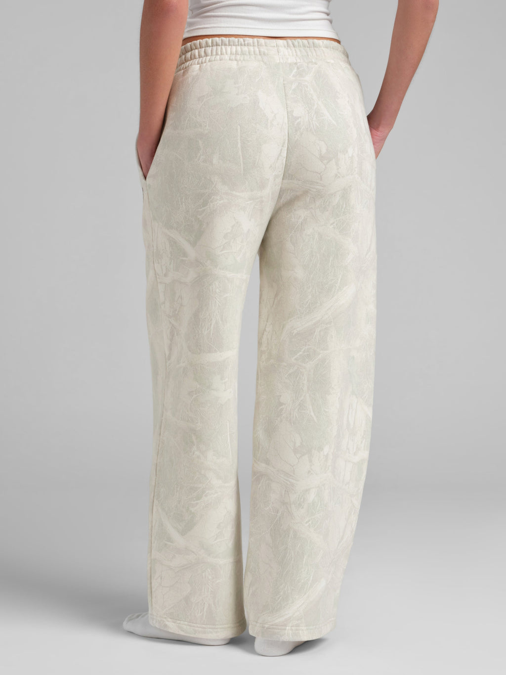 Camo Straight Leg Sweatpants