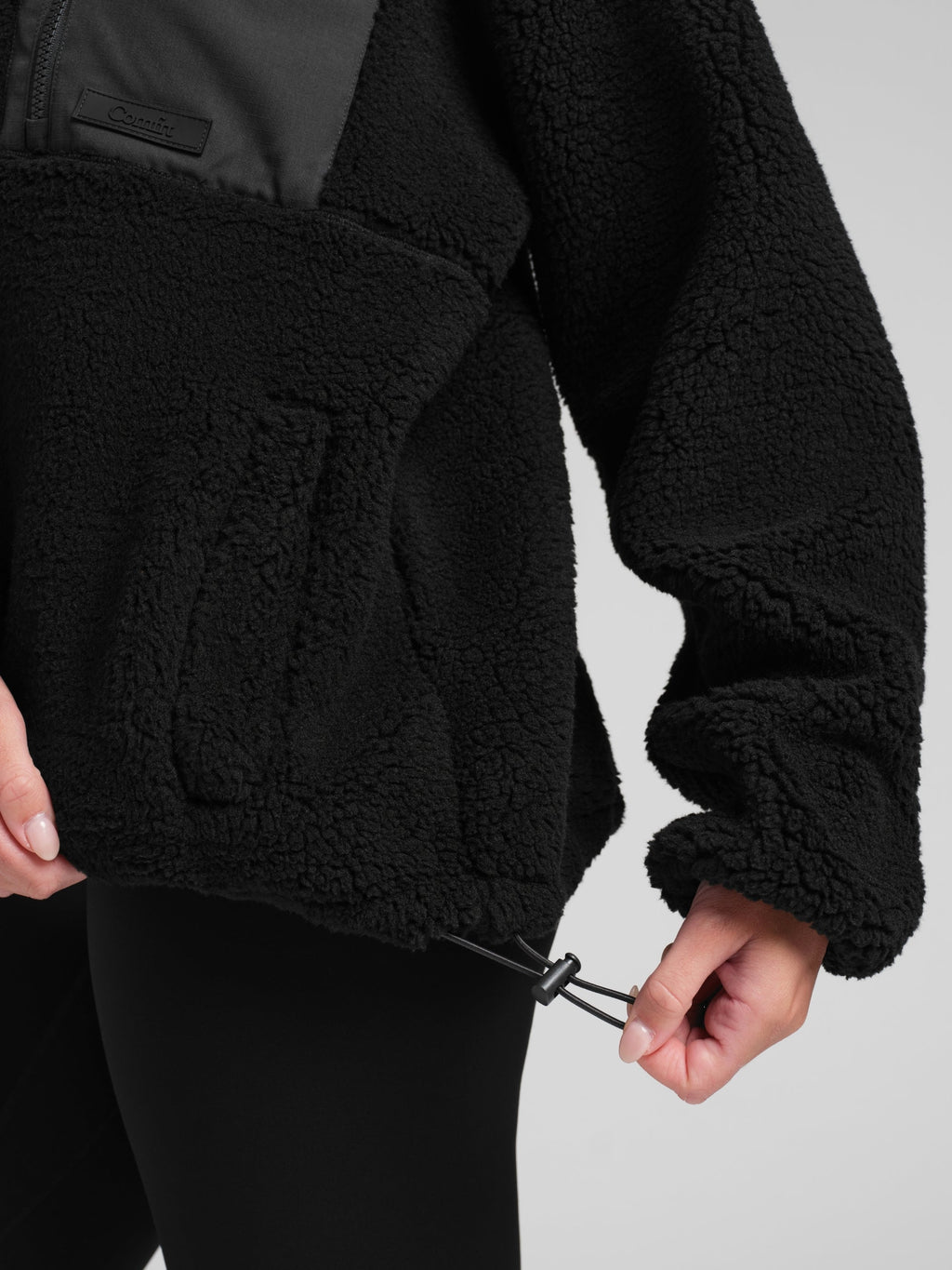 Teddy Half Zip Jacket