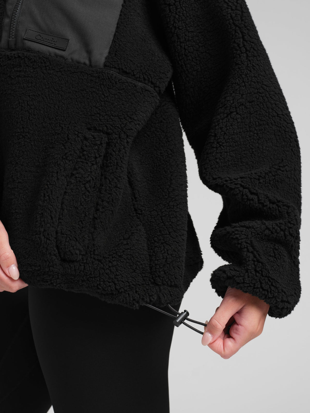 Teddy Half Zip Jacket