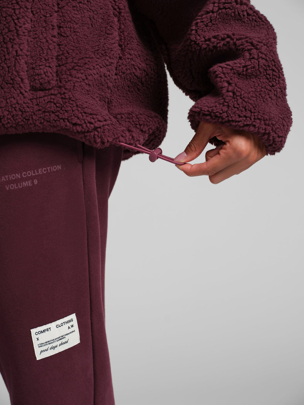 Teddy Half Zip Jacket