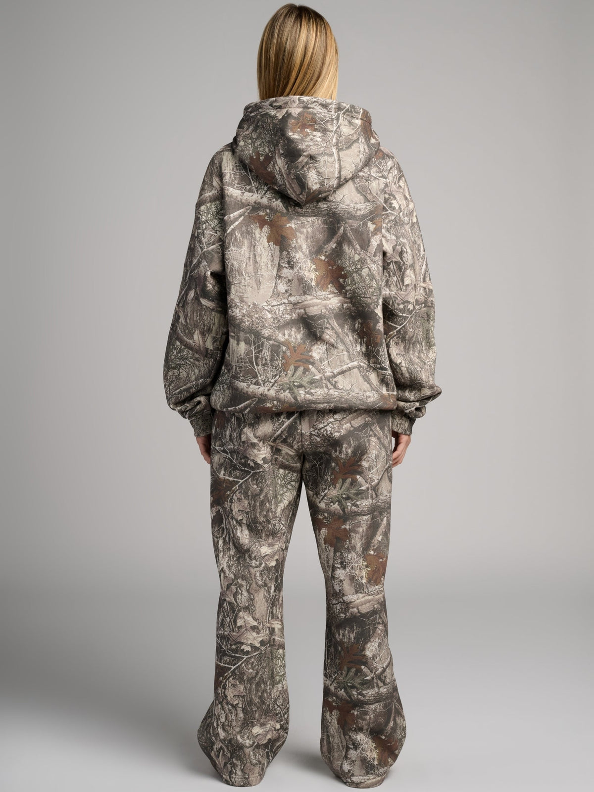 Camo Straight Leg Sweatpants - Pre Order