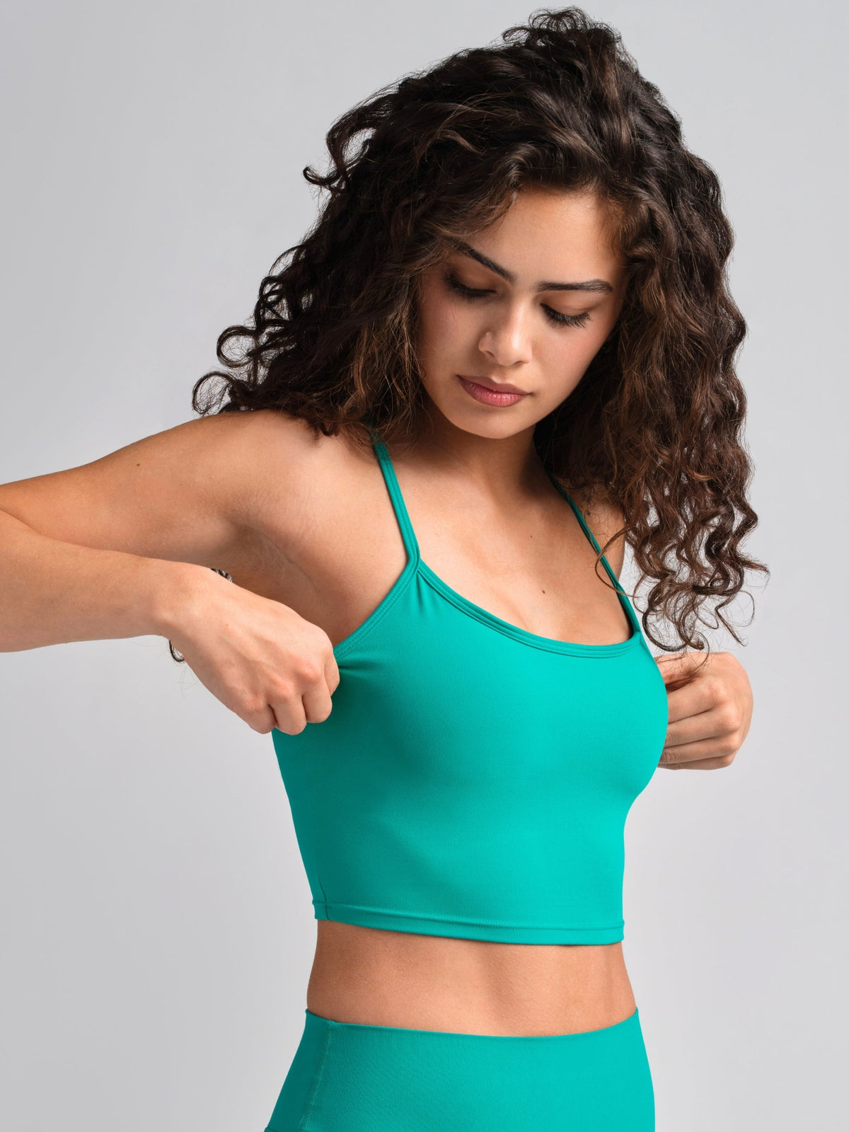 ComfrtCore™ Strappy Crop Tank