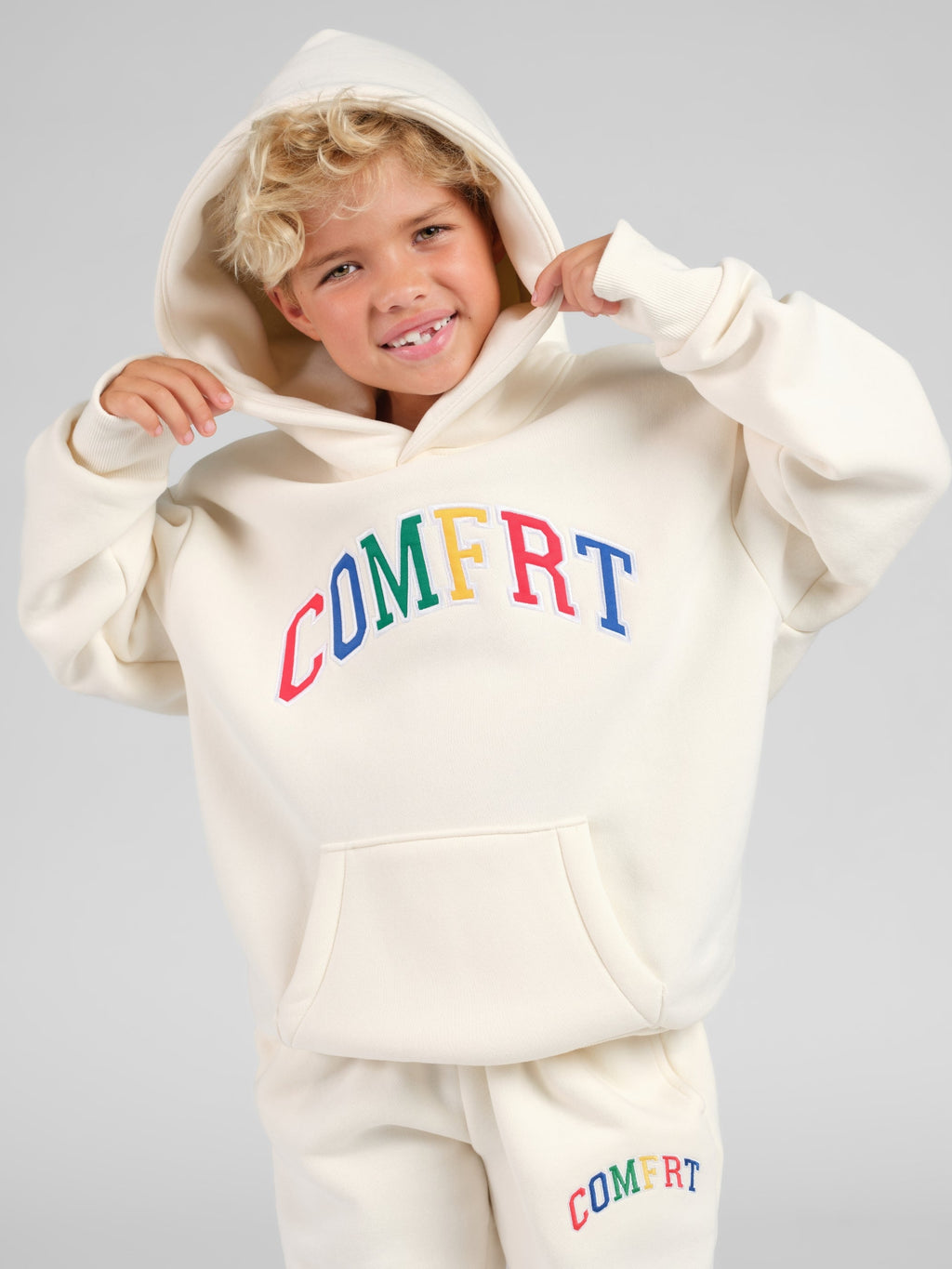 Varsity Kids Applique Hoodie